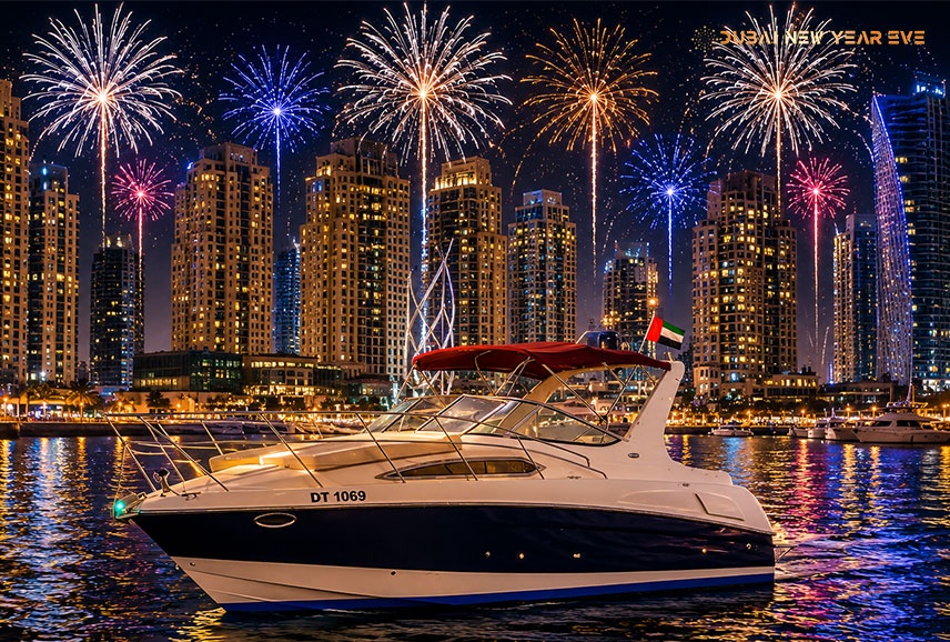 33 ft Yacht Rental in Dubai