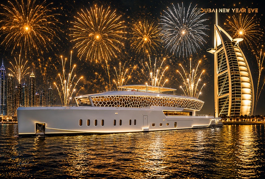 Mega Yacht New Year Party Dubai