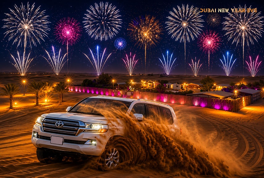 New Year Party in Dubai Desert