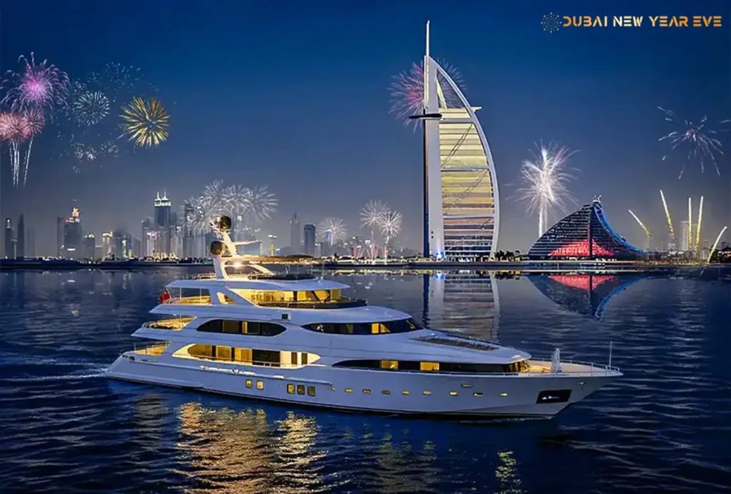 new year shared luxurious yacht tour