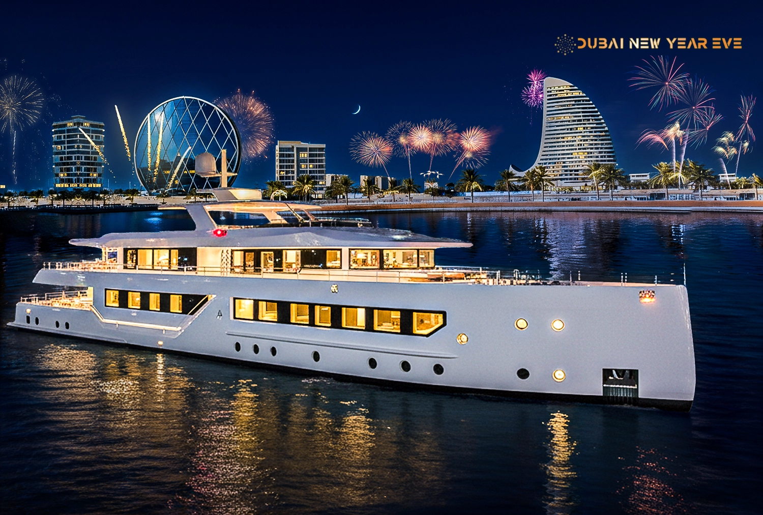 new year-eve rose royale cruise abu dhabi