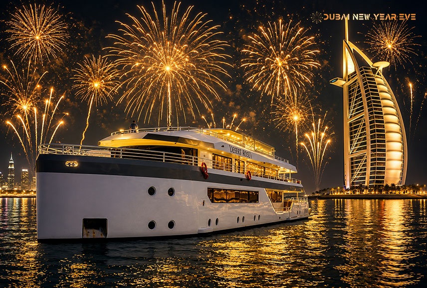 New Year Desert Rose Yacht